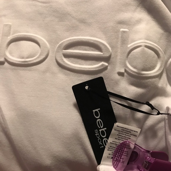 🌼NWT BEBE SPORT 1X MOISTURE WICKING ACTIVE TOP - Picture 7 of 12